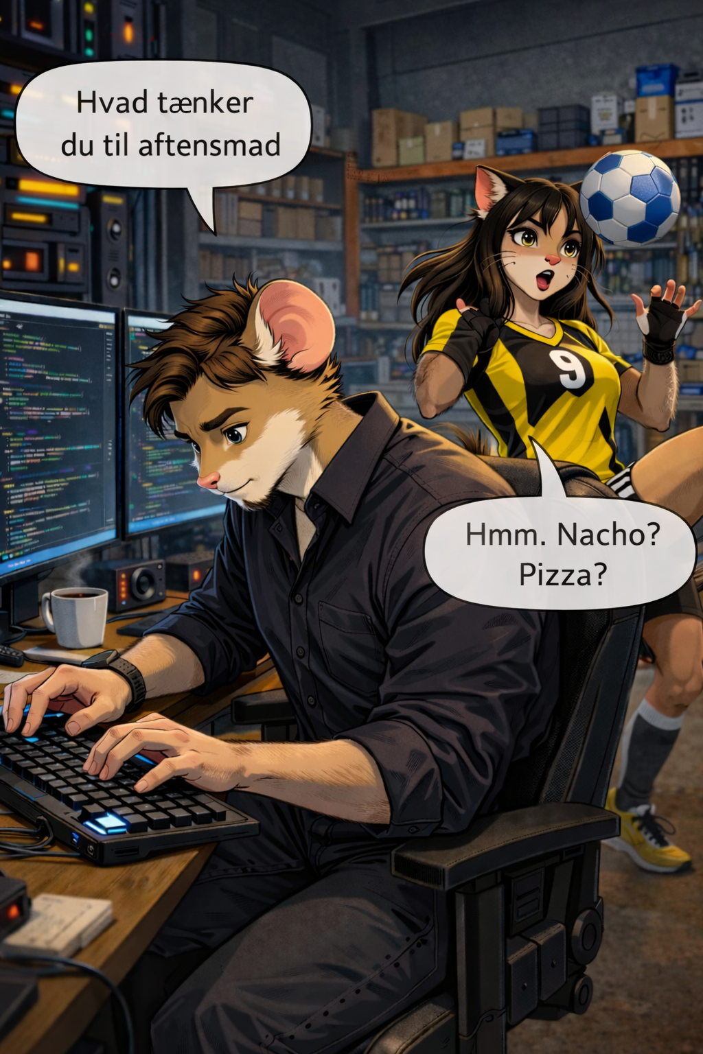 Pas på hvad du ønsker dig — panel 1