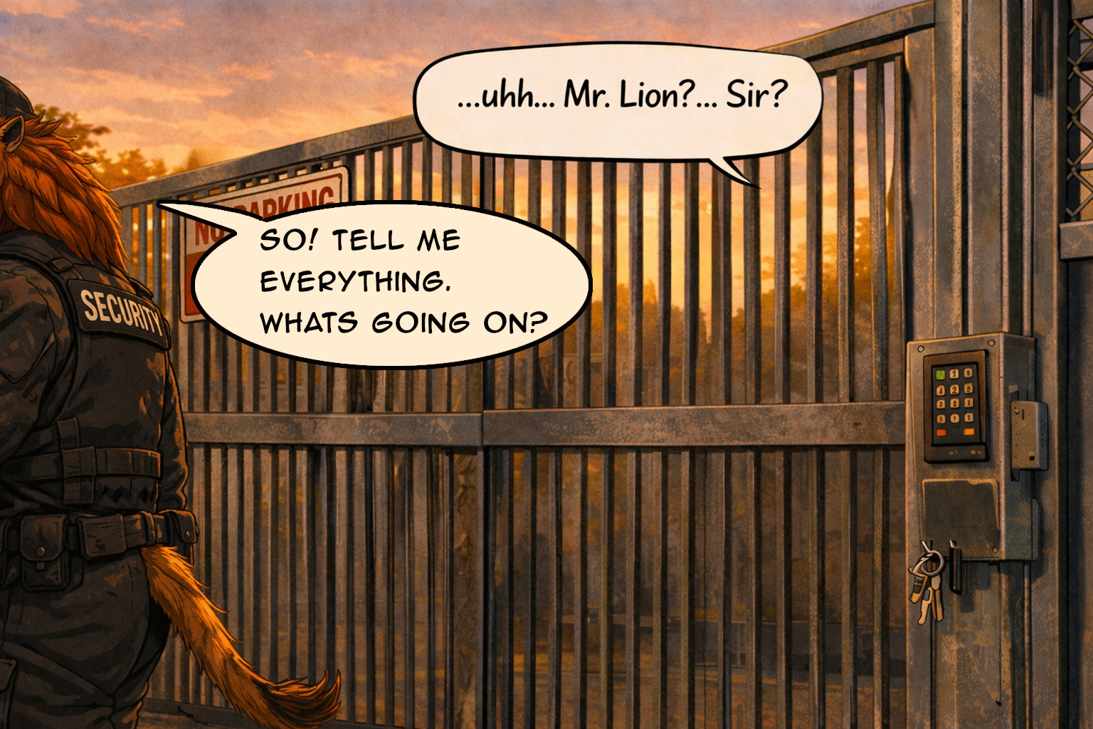 A true friend — panel 7